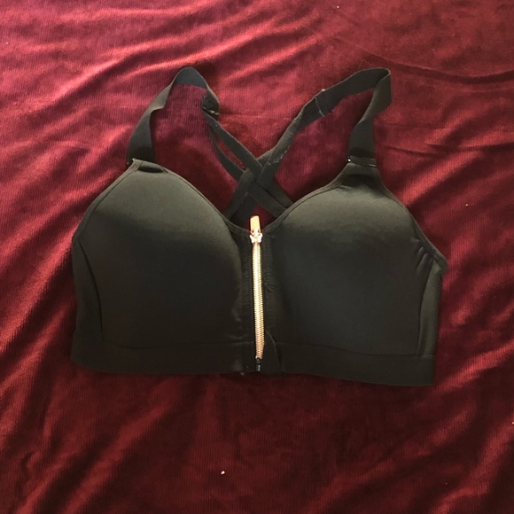 zip up sports bra target